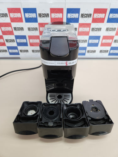 Cafetera 19 bares multicápsulas,1450W, 800ml adaptadores para cápsulas Nespresso, Dolce Gusto, Lavazza a Modo Mio, monodosis ESE y café molido, 19 bares, depósito de agua extraíble Princess 249451